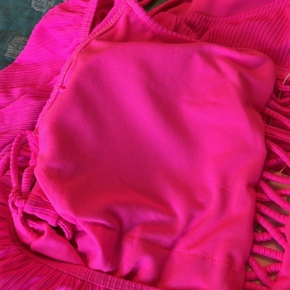 Coastal Waves Swimwear Paradise Lace Up Swimsuit - Picture 13 of 13